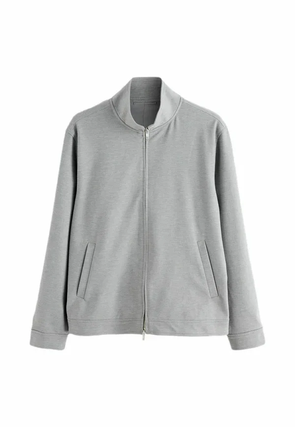 Куртка Next Regular fit funnel light jacket, светло-серый