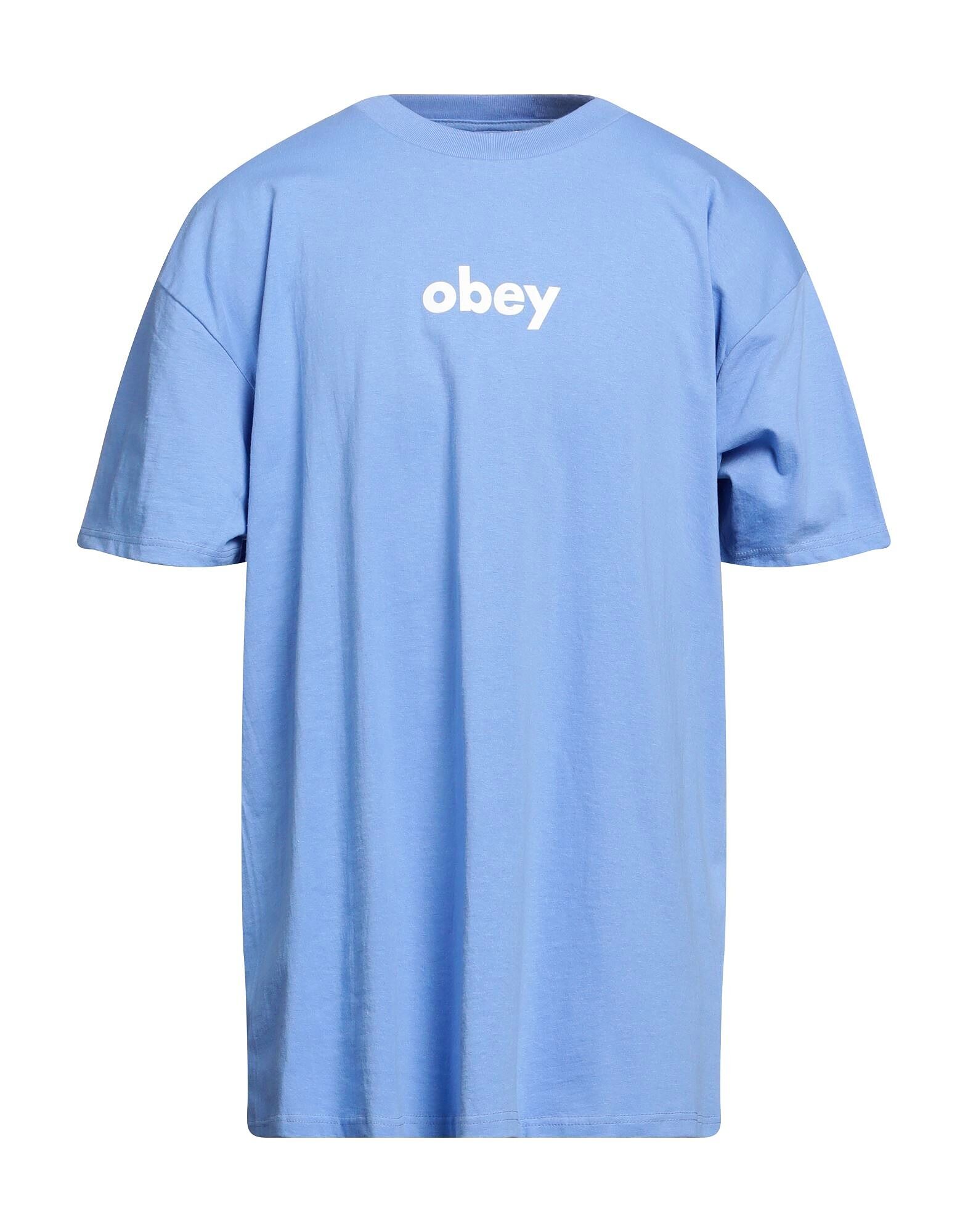 

Футболка Obey, голубой