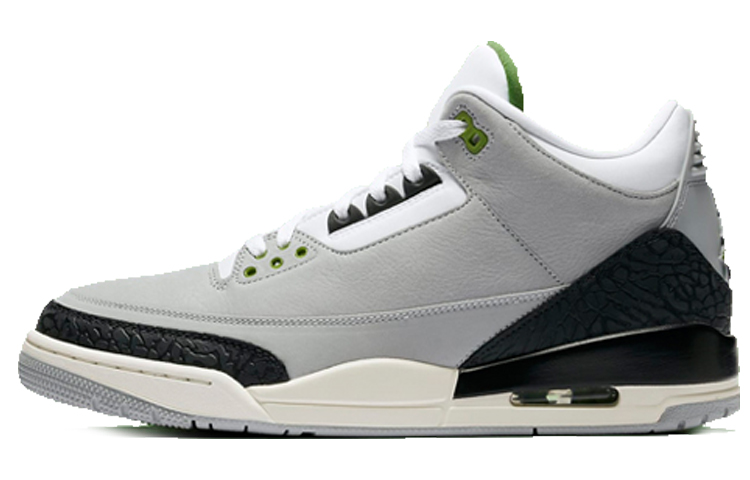 

Кроссовки JORDAN 3 Retro Chlorophyll, Серый, Кроссовки JORDAN 3 Retro Chlorophyll