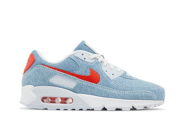 Кроссовки Nike Air Max 90 'Denim', синий — фото 2