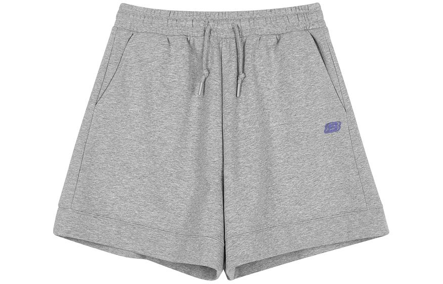 

Повседневные шорты женские Medium Heather Gray Skechers, серый