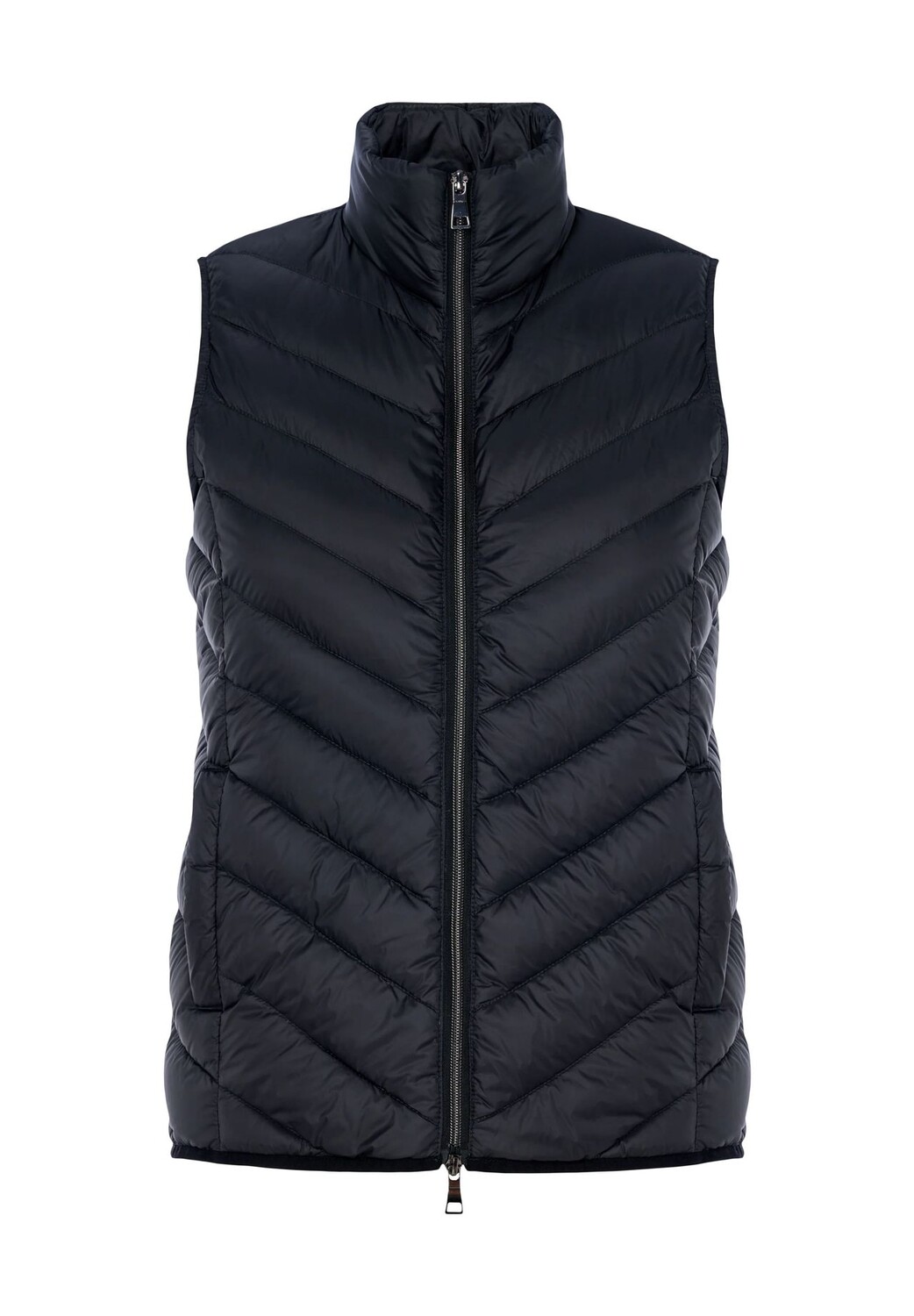 

Жилет стеганый, воротник стойка, женский Adagio, черный