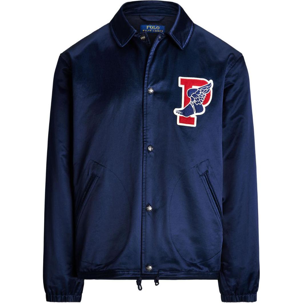 

Куртка Coach с нашивкой-логотипом Polo Ralph Lauren, Marine Blue, Синий, Куртка Coach с нашивкой-логотипом Polo Ralph Lauren, Marine Blue