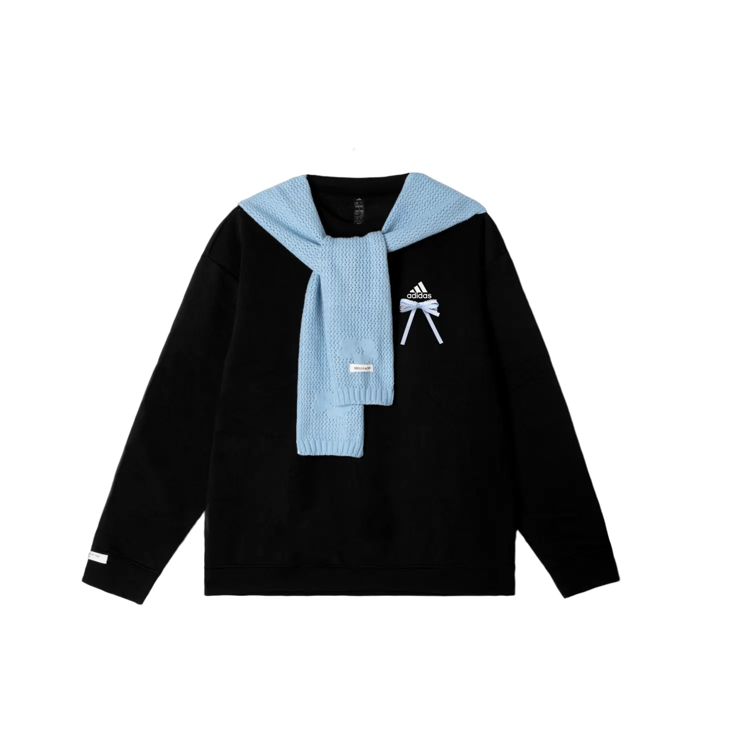 

Adidas LABEL Свитшот Unisex Black Crew Neck Moderate