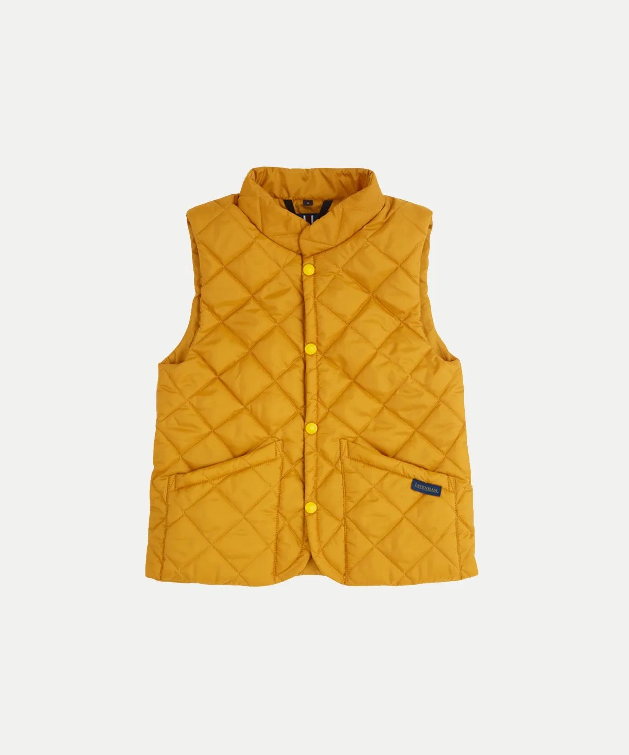 Детский стеганый жилет Lavenham Junior Mickfield желтый