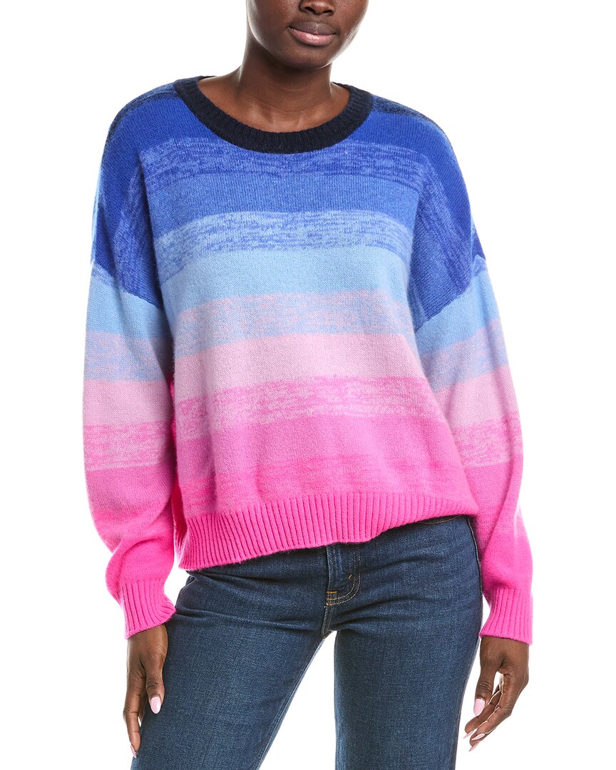 

Броде Кашемировый свитер с градиентным переходом Brodie Cashmere, розовый