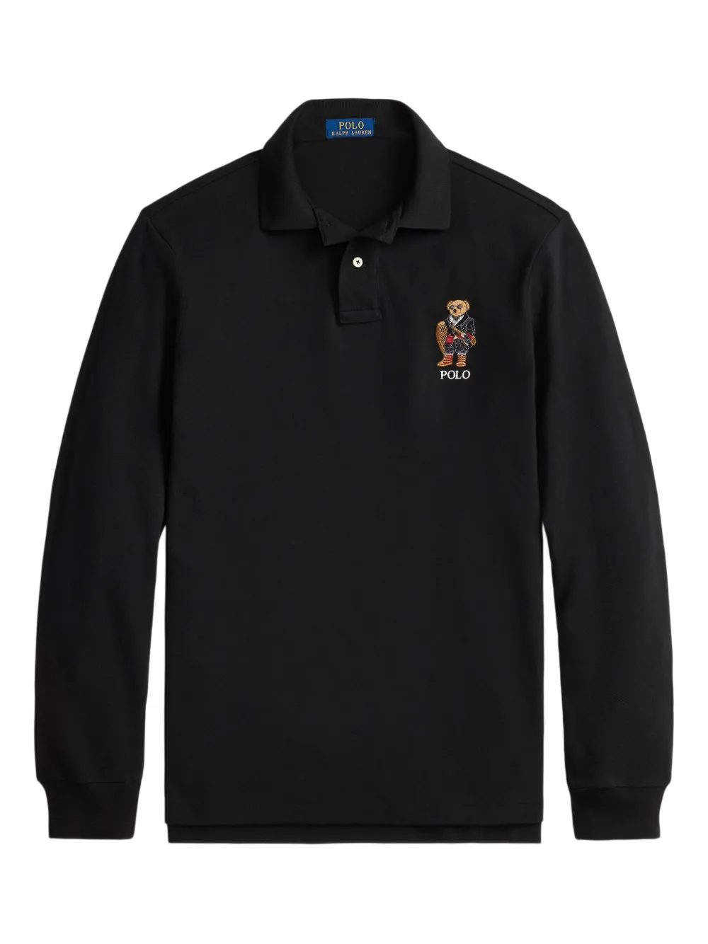 

Рубашка поло с длинными рукавами POLO RALPH LAUREN, черный