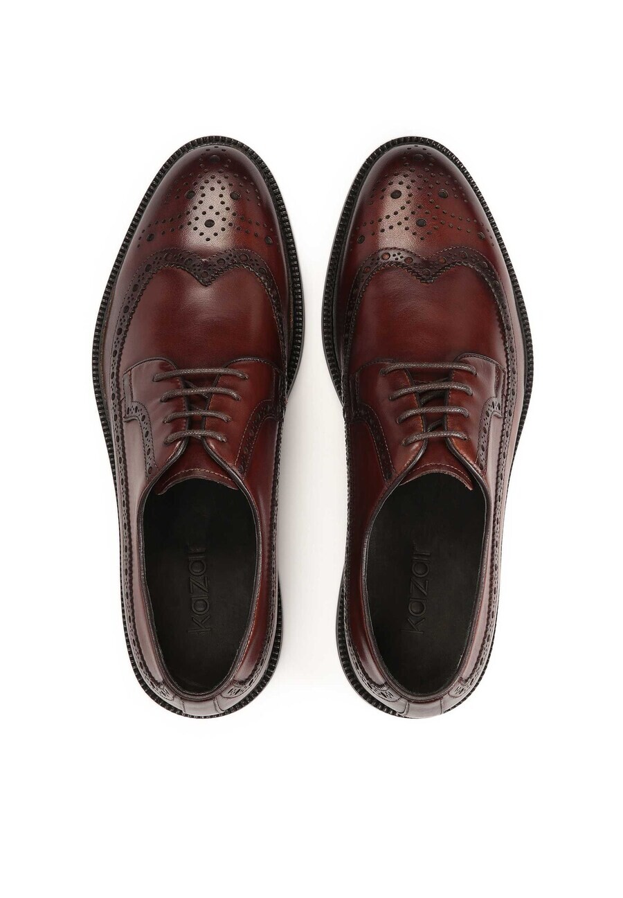Повседневные туфли на шнурках Kazar Lace-Up Shoes, коричневый — фото 4