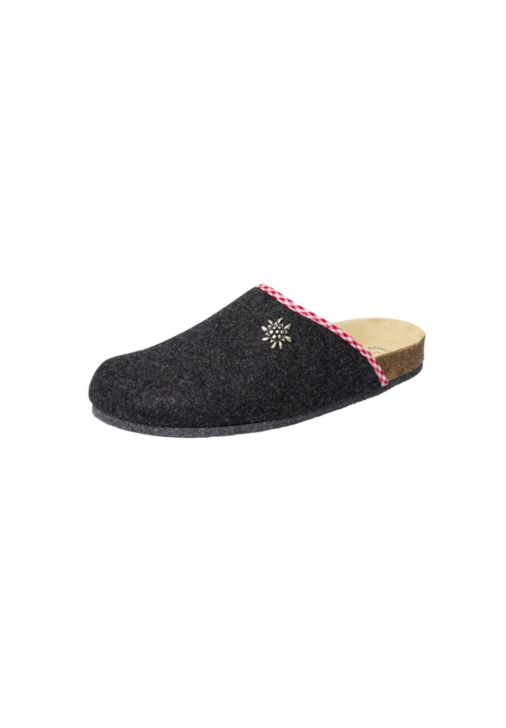 Войлочные тапочки Schuhmode Weeger, антрацит