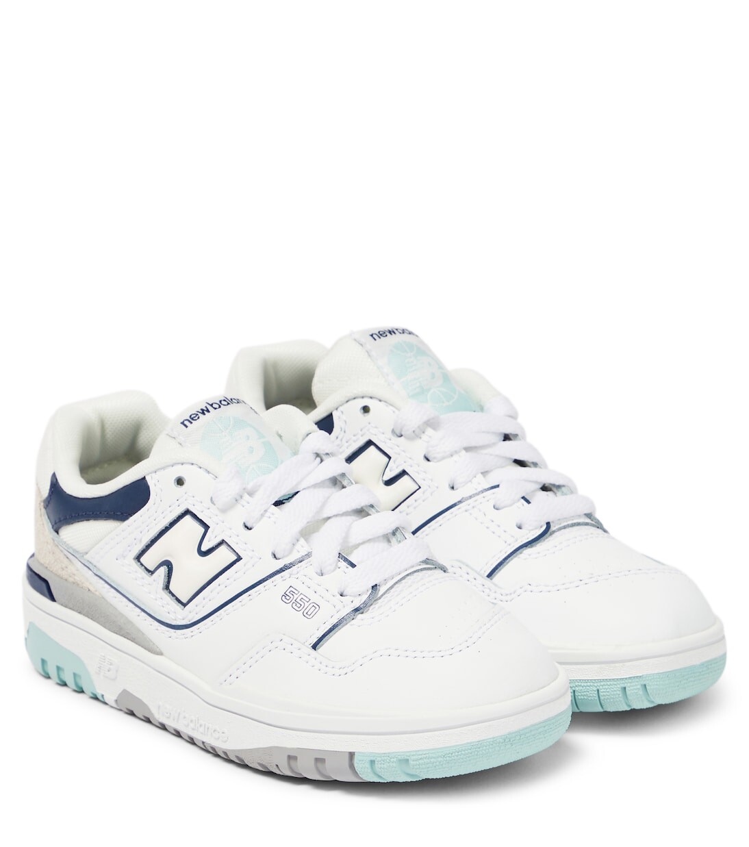 

Кроссовки 550 New Balance Kids, белый