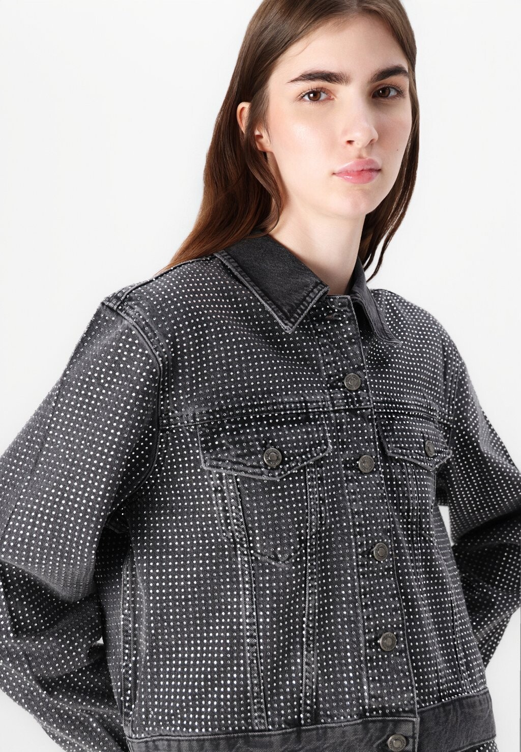 

Джинсовая куртка ONLHUDSON DECO JACKET ONLY, серый деним