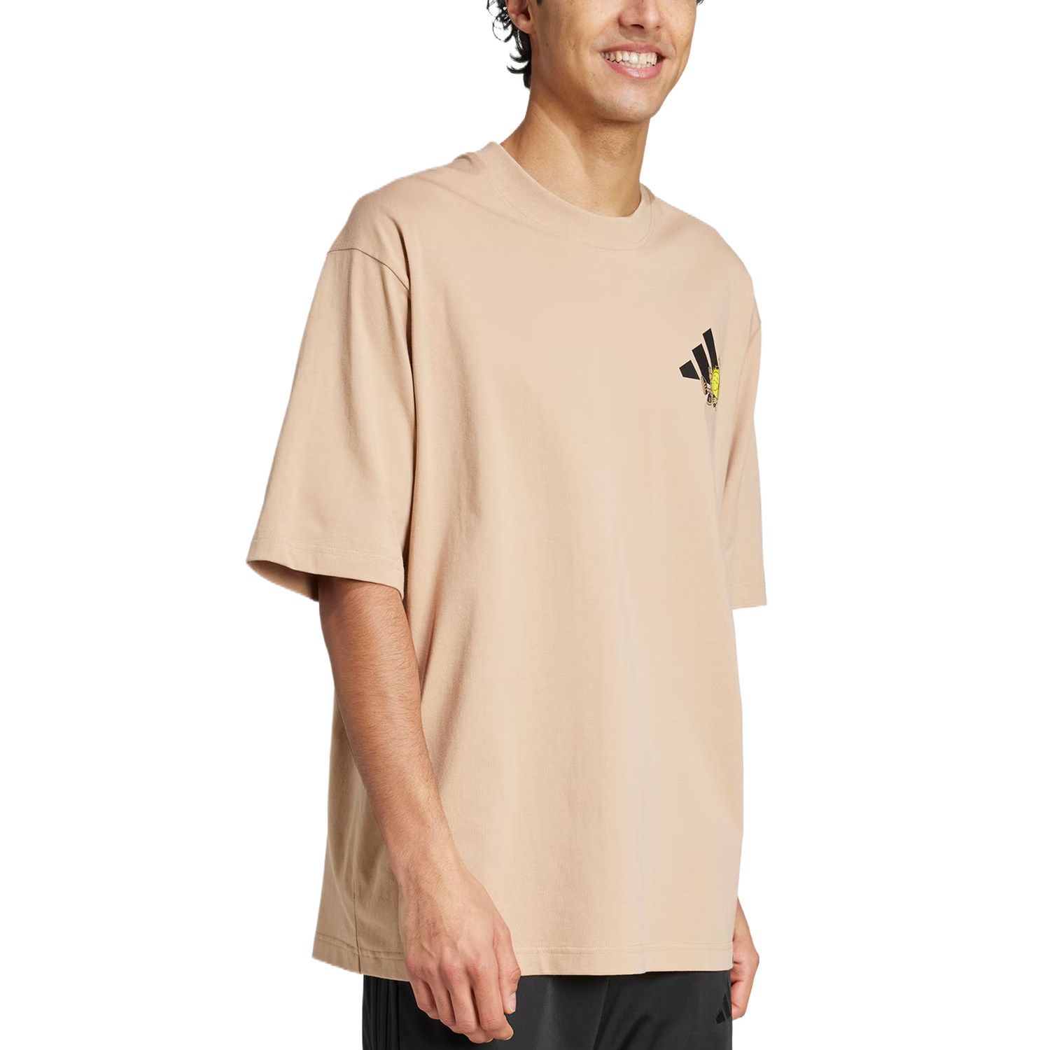 Футболка Unisex Warm Sand Adidas, светло-коричневый — фото 4