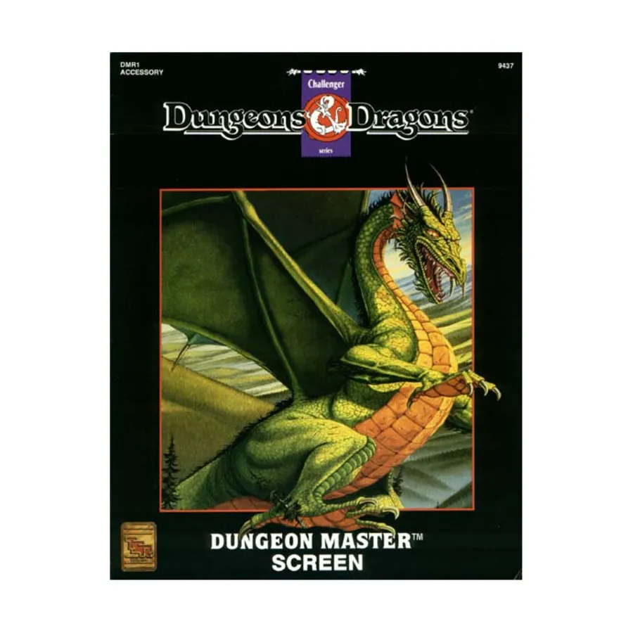 

Экран Мастера подземелий с Escape from Thunder Rift, Basic Dungeons & Dragons (Original Edition) - Sourcebooks & Accessories
