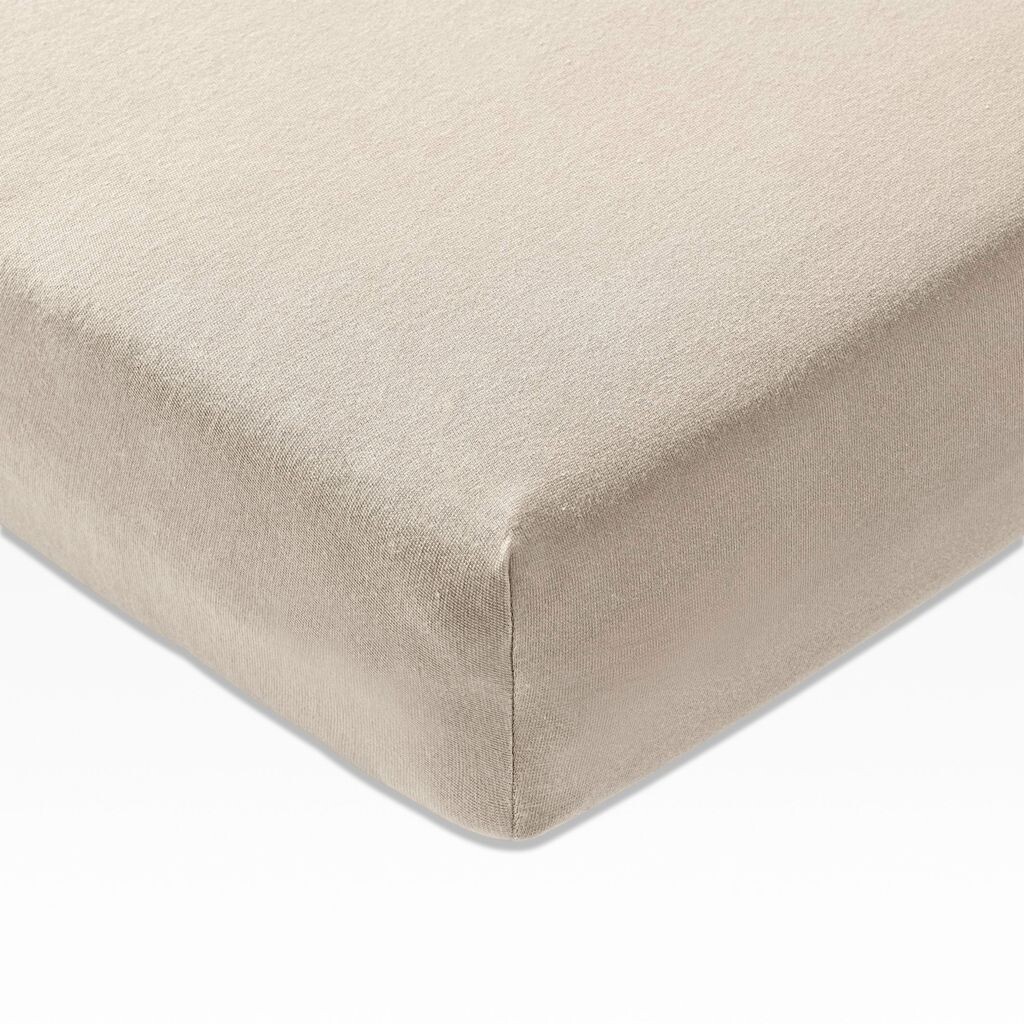 

ЙУУП! Простыня Mako трикотажная коробчатая пружинная, цвет графит, размер 140-160х200см Joop