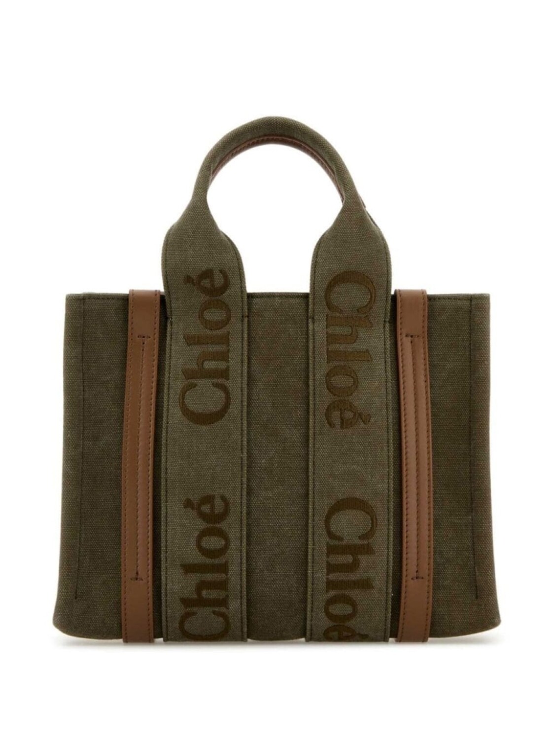 

Chloé сумка для покупок Woody, зеленый