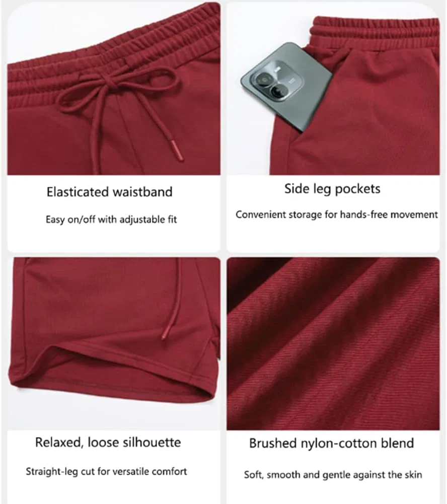Спортивный костюм из хлопка, свитшот и брюки, Khaki Shorts — фото 2