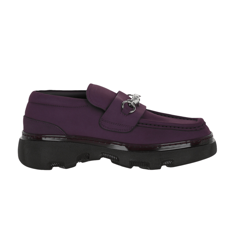 

Лоферы Burberry Creeper Clamp Loafer 'Aubergine', фиолетовый