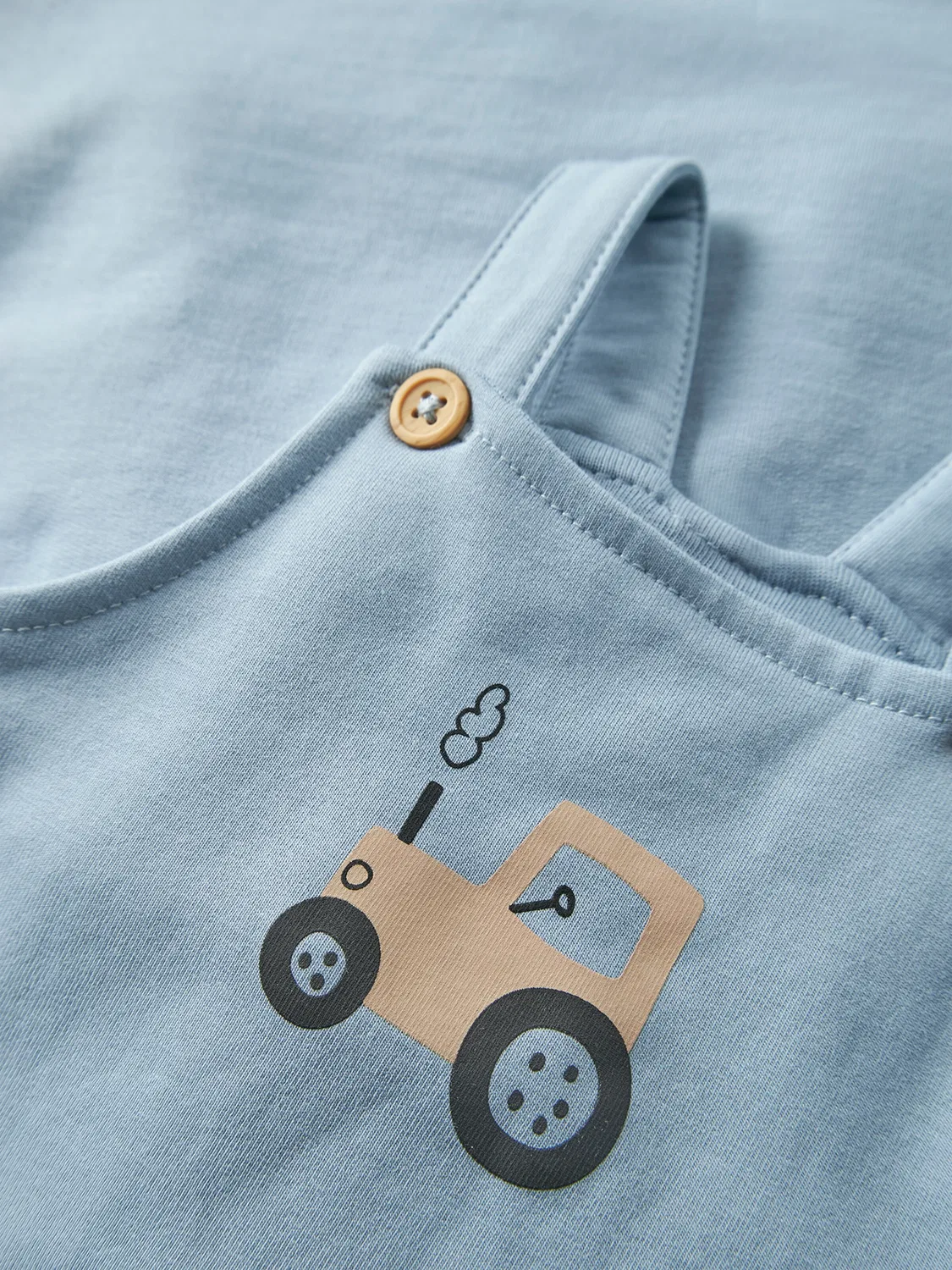 Комбинезон Name It Regular Overalls NBMVONNE светло-голубого цвета — фото 3