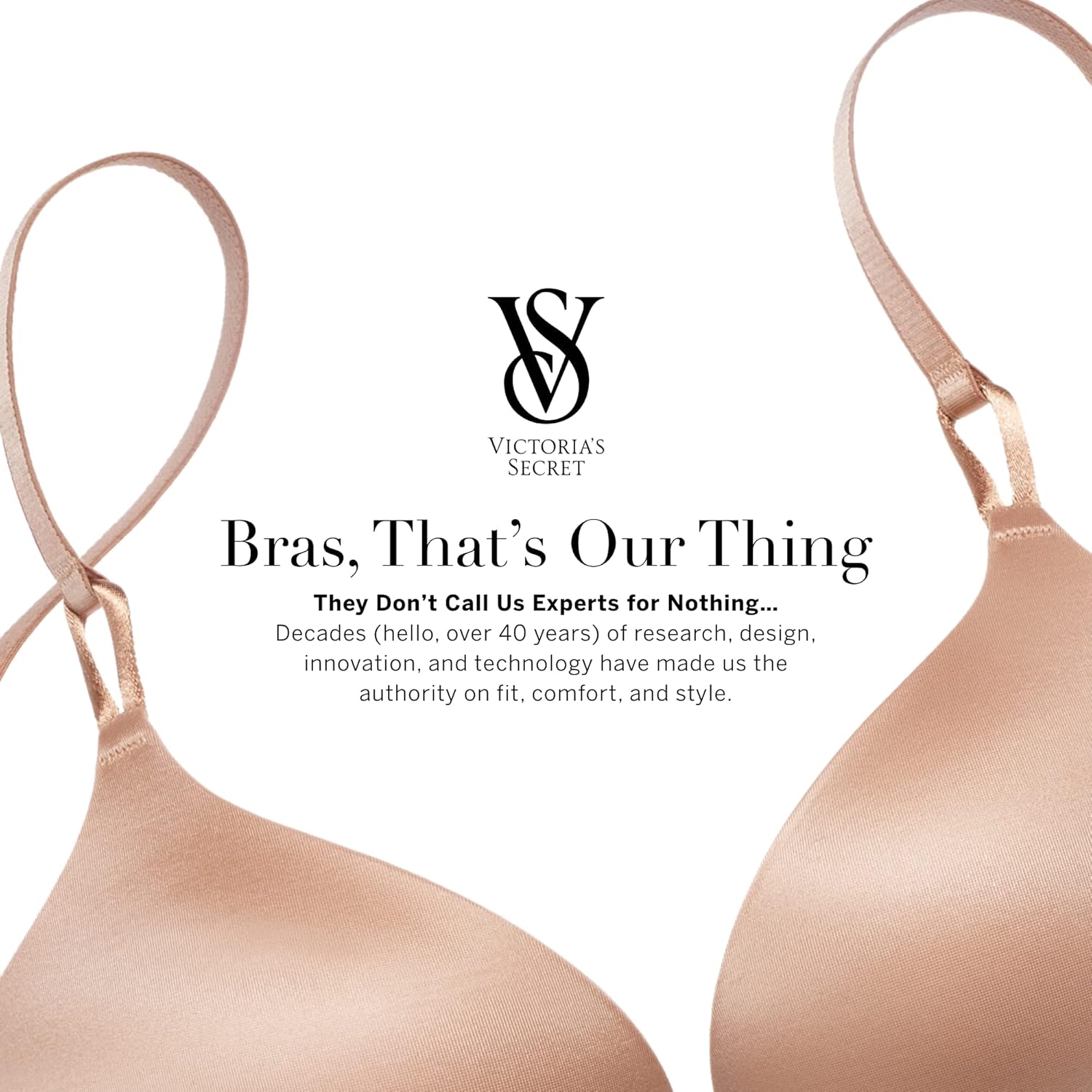 Женские трусики-стринги Victoria's Secret Women's No Show Thong Underwear, Neutral Multi Color — фото 4