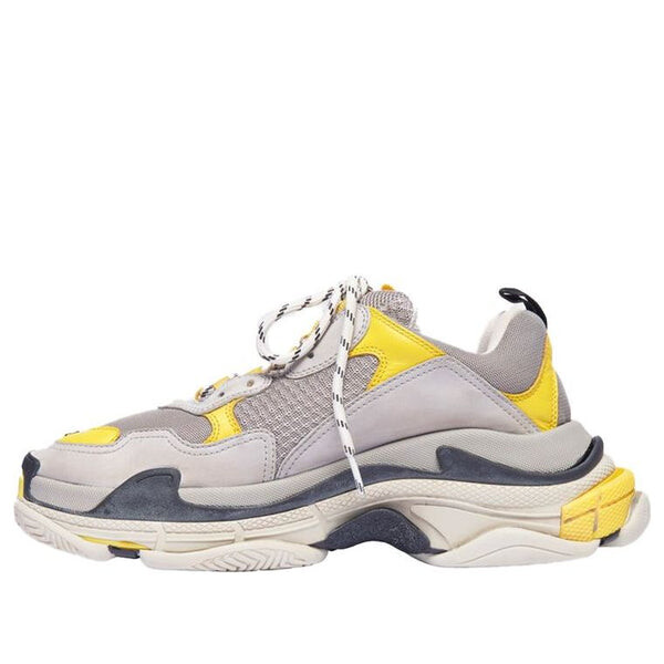 

Кроссовки triple s sneaker 'yellow grey' 2019 Balenciaga, серый