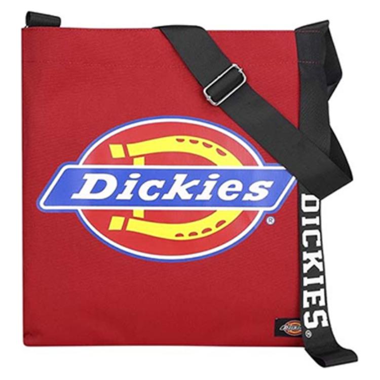 

Dickies Сумка-шоппер из полиэстера, сумка на плечо, сумка через плечо, обычная, унисекс, красная