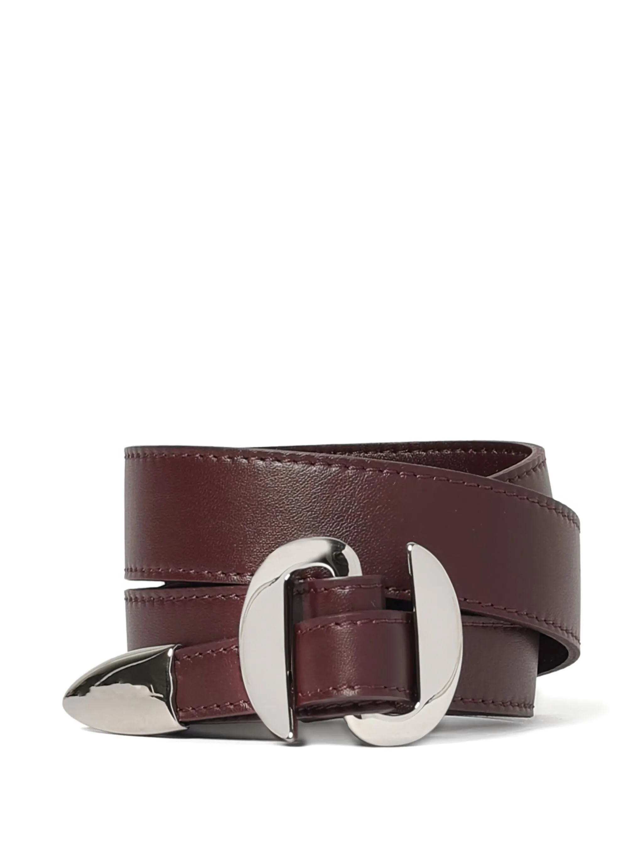 

Ремень с пряжкой Orciani, коричневый