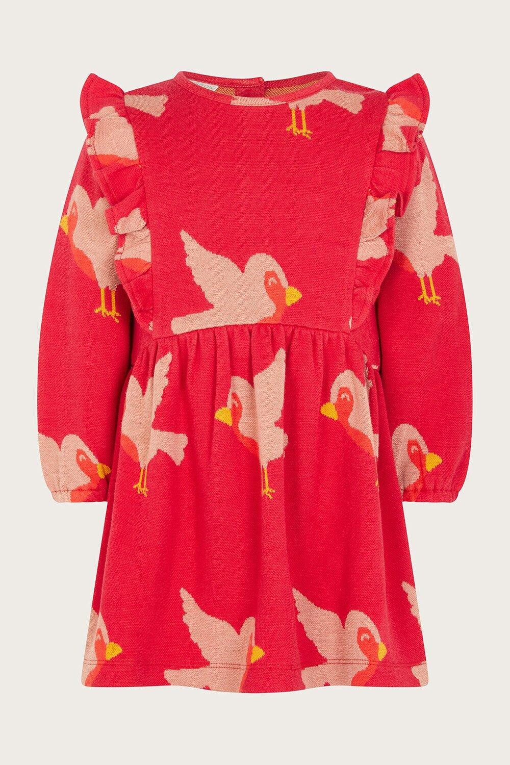 

Платье Baby Robin Ponte Monsoon, красный