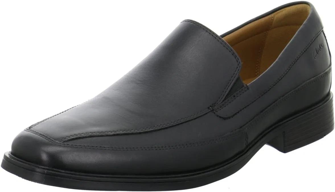 Лоферы Clarks Wallabee, черная кожа