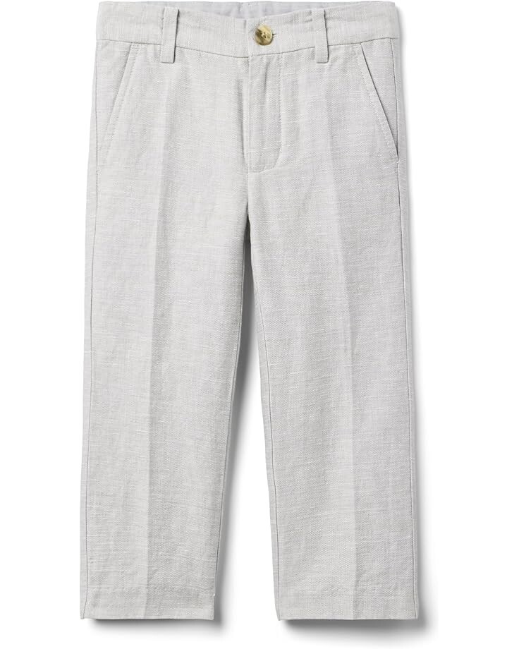 

Брюки Janie and Jack Linen Dress Up Pant, серый