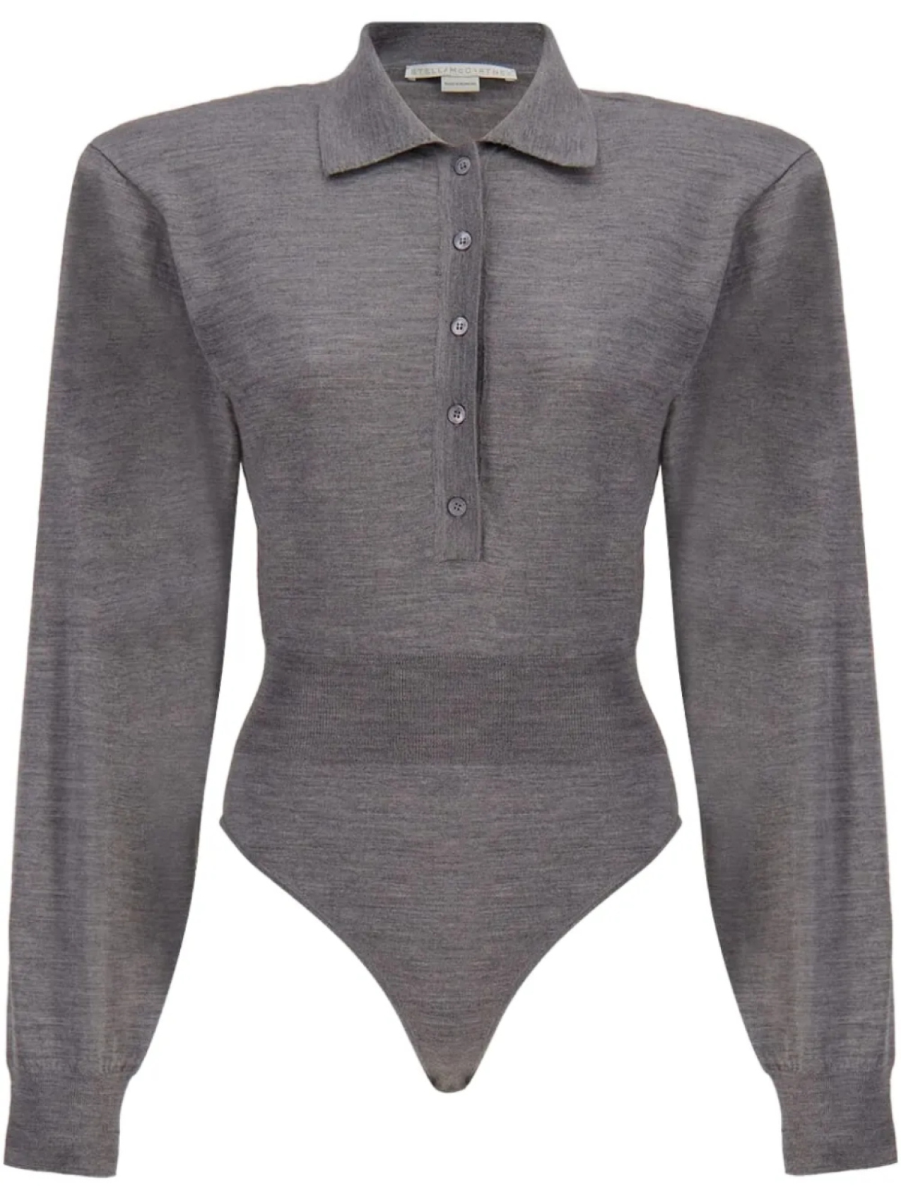 

Боди-поло Stella McCartney, серый