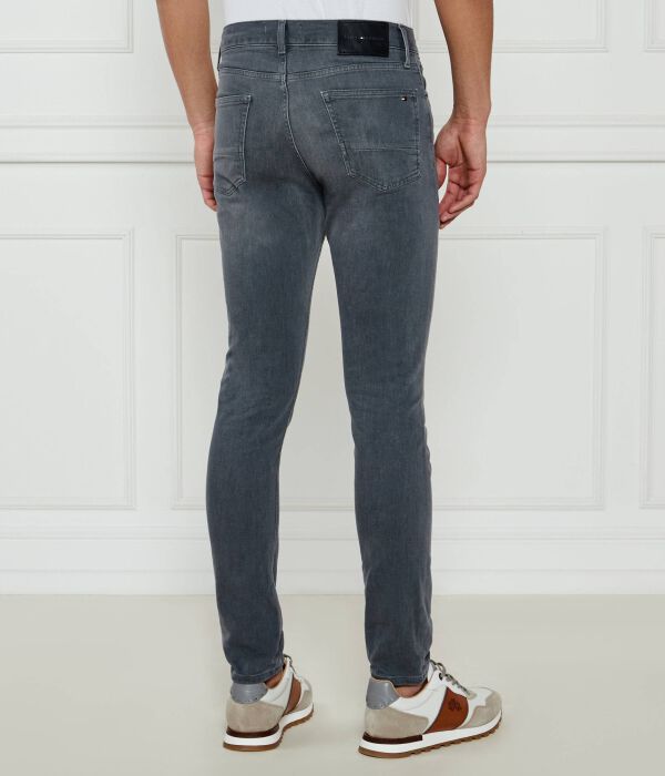 Джинсы той эпохи Slim fit Tommy Hilfiger, серый — фото 4