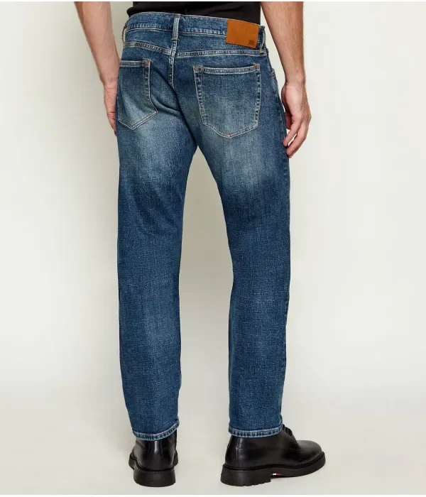 Джинсы Classic Fit_DB slim fit Boss, темно-синий — фото 4