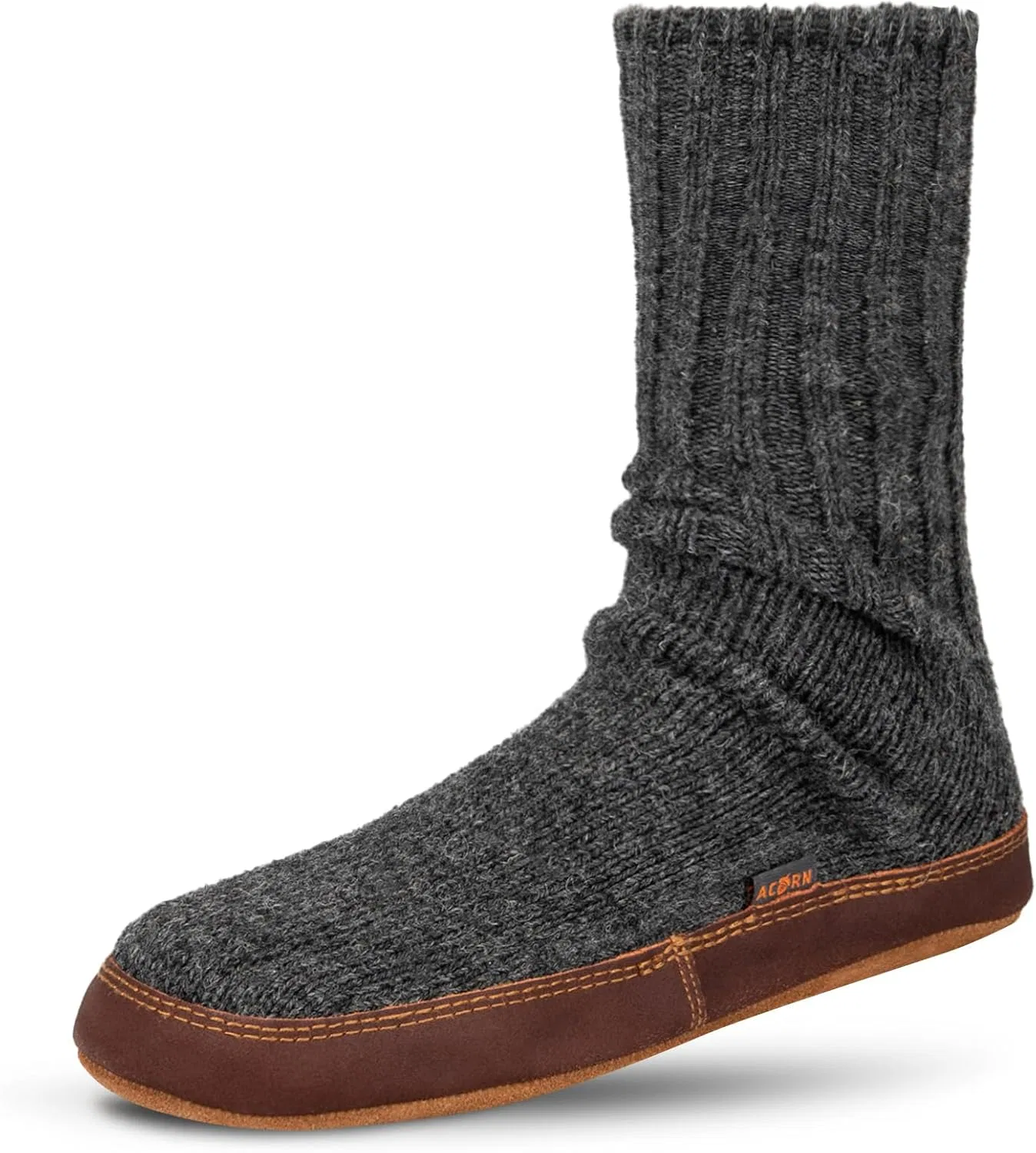 Тапочки унисекс Acorn, Anthracite Ragg Wool