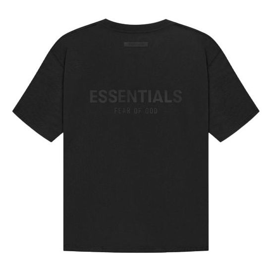 

Футболка Fear of God Essentials SS21 Short Sleeve Tee Stretch Limo Black, черный