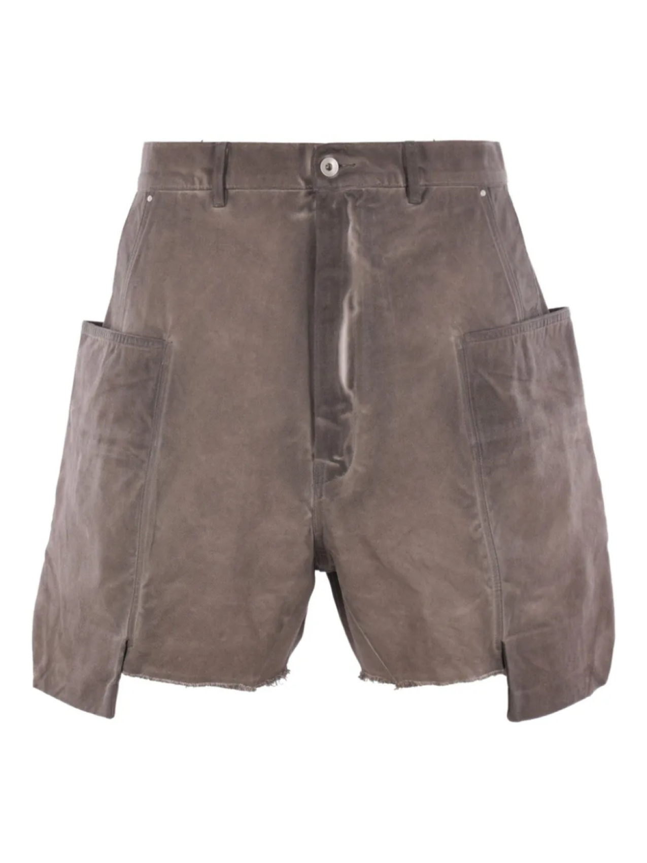 

Хлопковые шорты Rick Owens DRKSHDW, серый