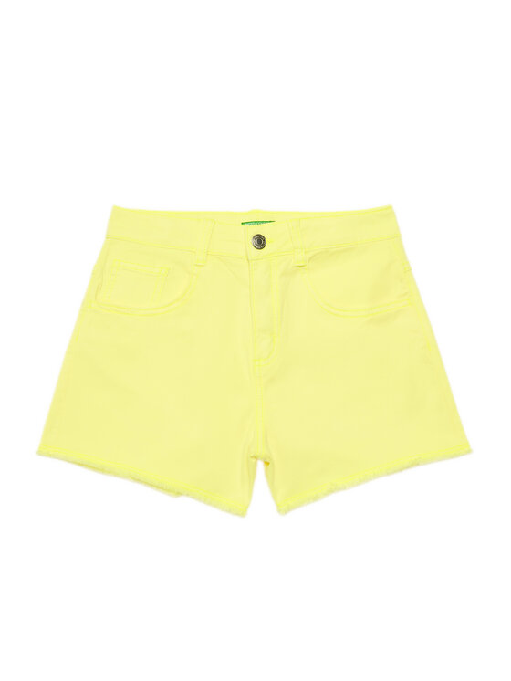 

Джинсовые шорты обычного кроя 4O69C9040 United Colors Of Benetton, желтый