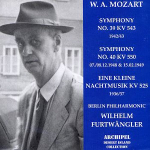 

CD диск Mozart / Furtwangler: Sinfonien 39 & 40 KL.