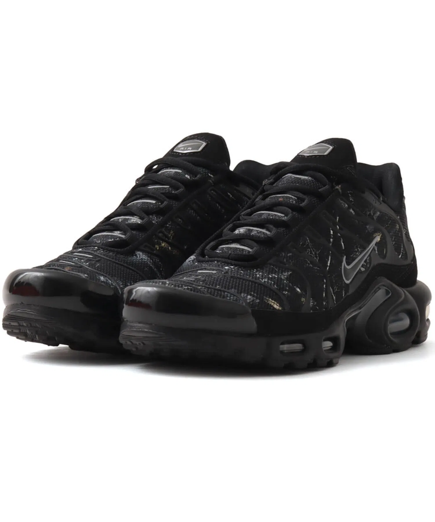 Унисекс кроссовки Air Max Plus для активной жизни NIKE серые — фото 3