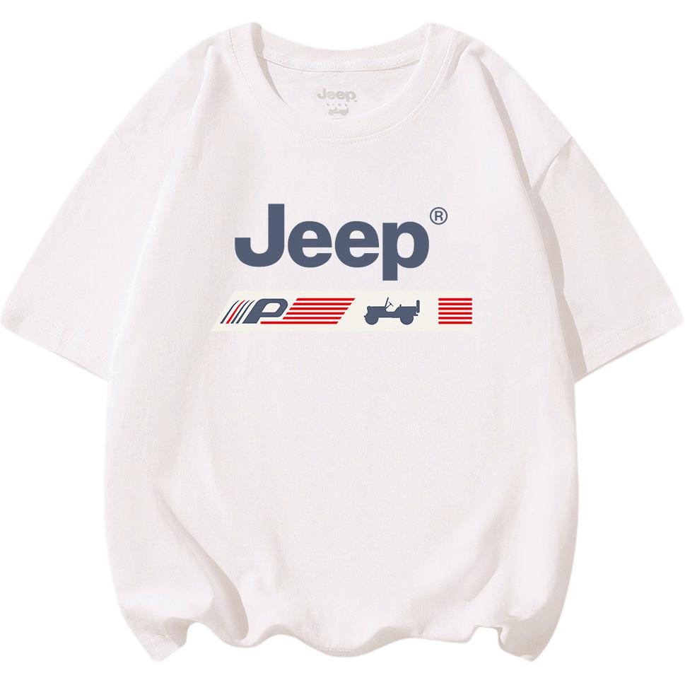 Футболка унисекс Jeep, черная — фото 2