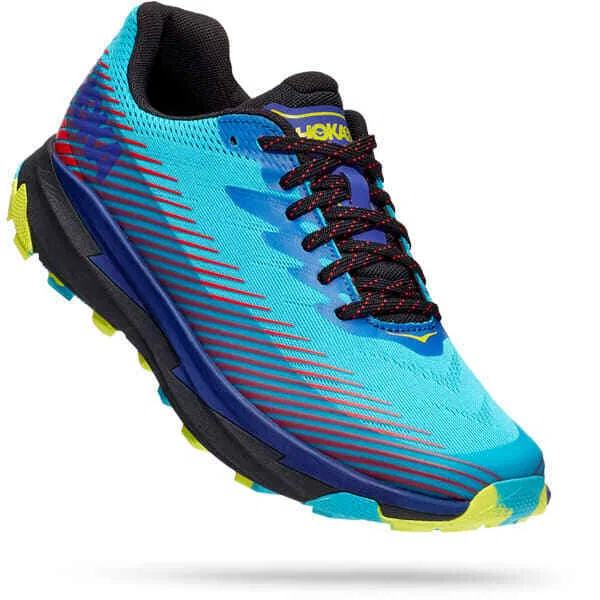 Кроссовки Hoka One One Torrent 2 1110496-SBBK, сине-черные, для бега — фото 4