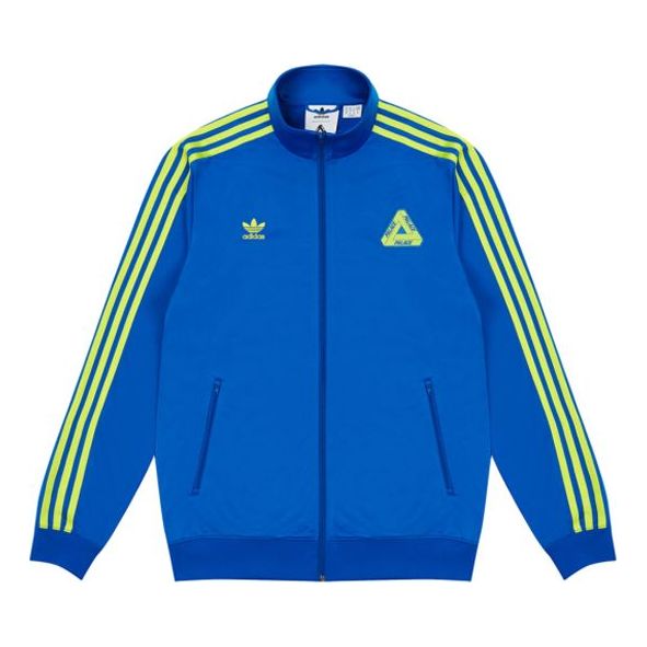 

Куртка PALACE x adidas originals Crossover Stripe Casual Sports Jacket Blue, синий