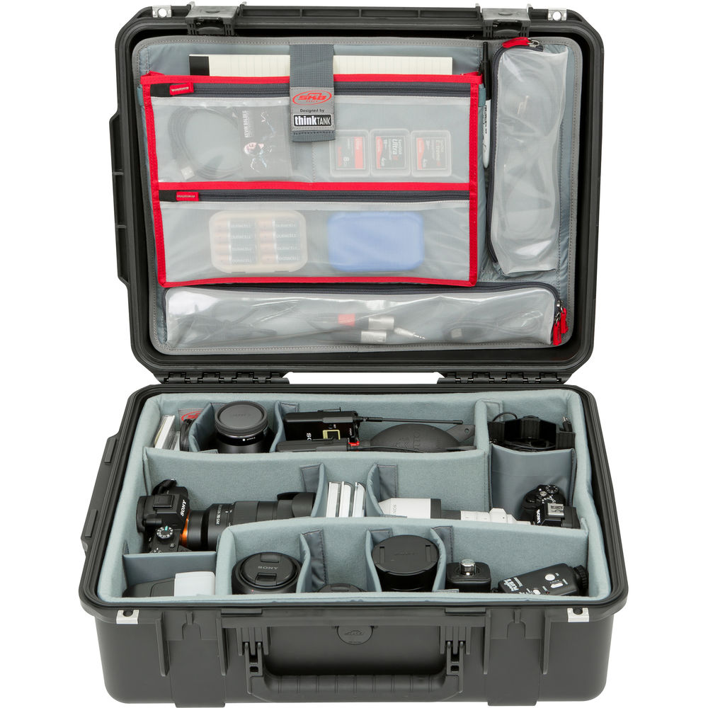 

Кейс SKB iSeries 2015-7 с разделителями для фотографий Think Tank и органайзером на крышке (черный)