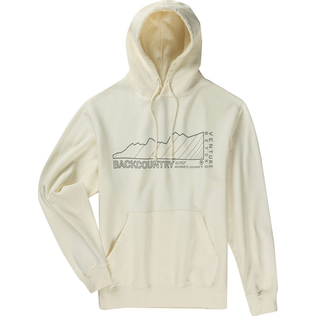 

Координаты худи Backcountry, цвет egret