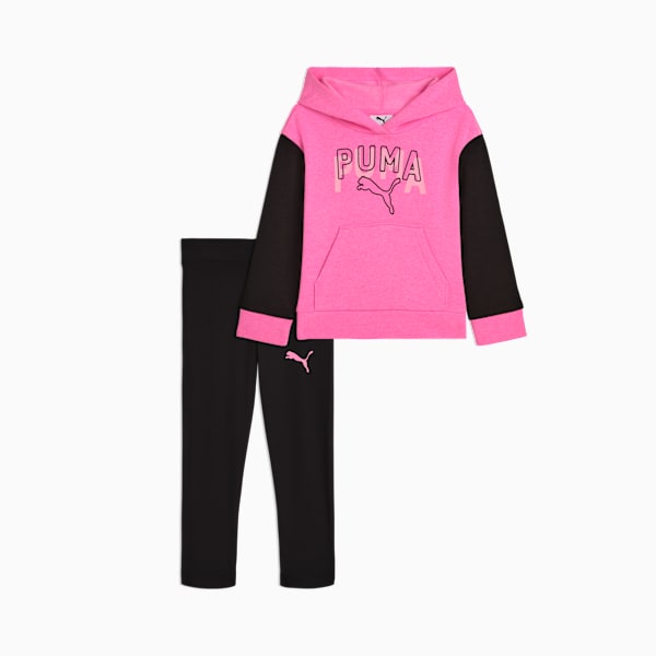 

Флисовая толстовка и леггинсы для малышей Matching Sets Puma, розовый