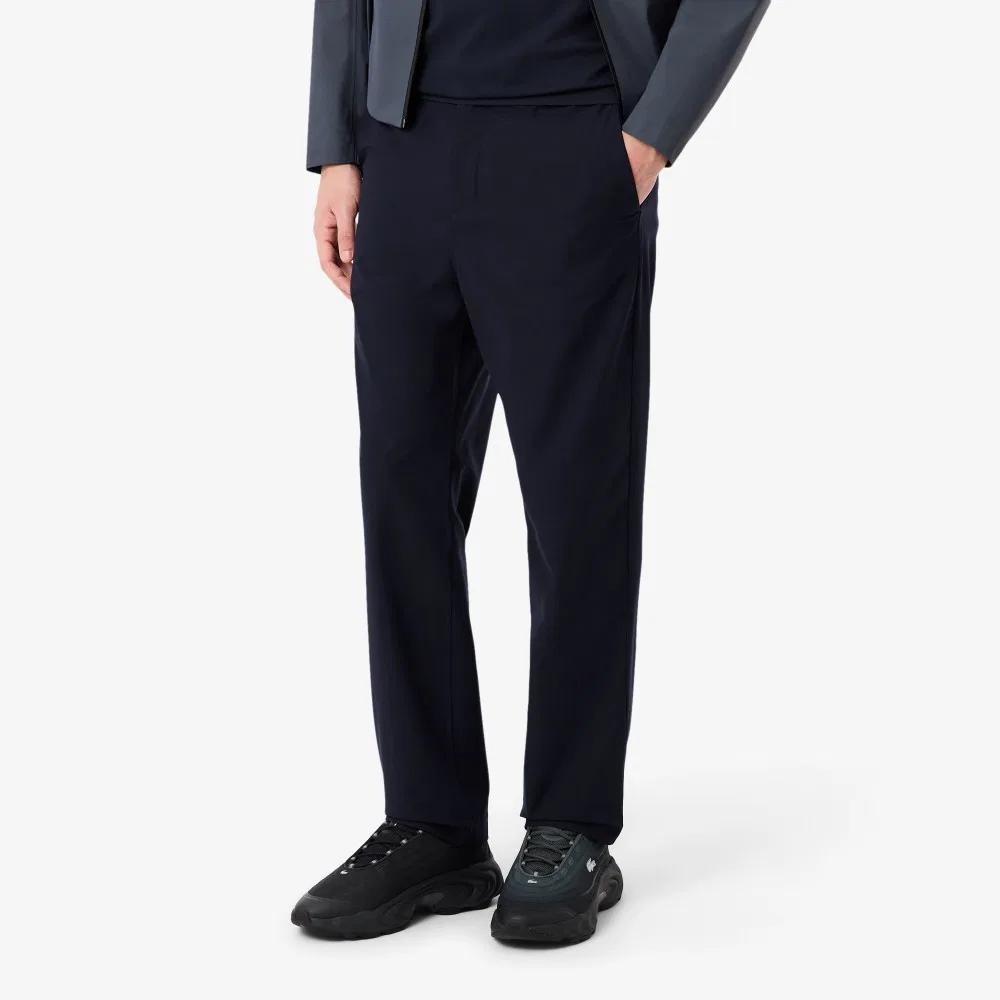 Мужские джоггеры Commuter тёмно-синие от Lacoste — фото 2