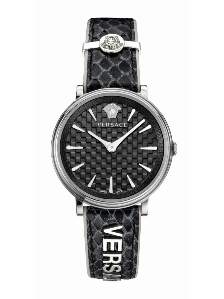 

Versace Аналоговые женские часы черного цвета