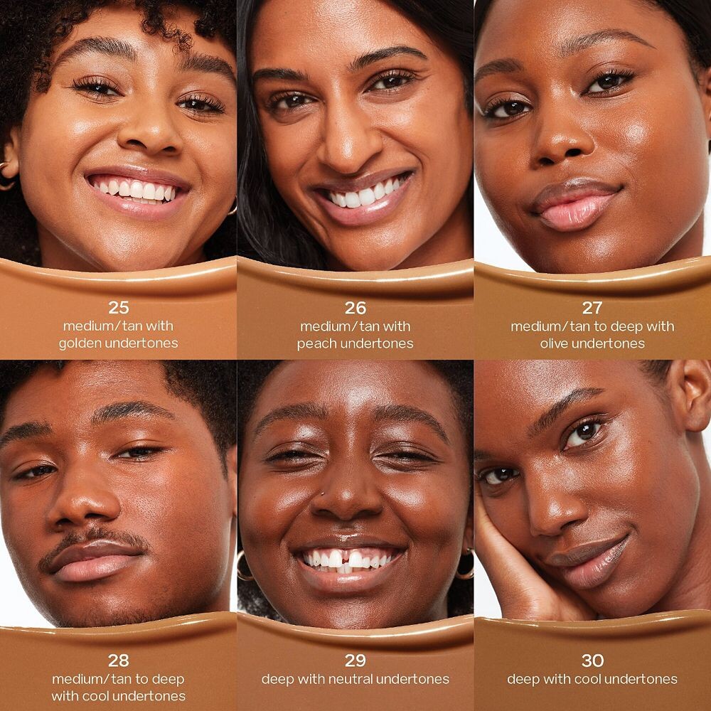 Тональная основа Saie Glowy Super Skin Tint с гиалуроновой кислотой, 35 — фото 4