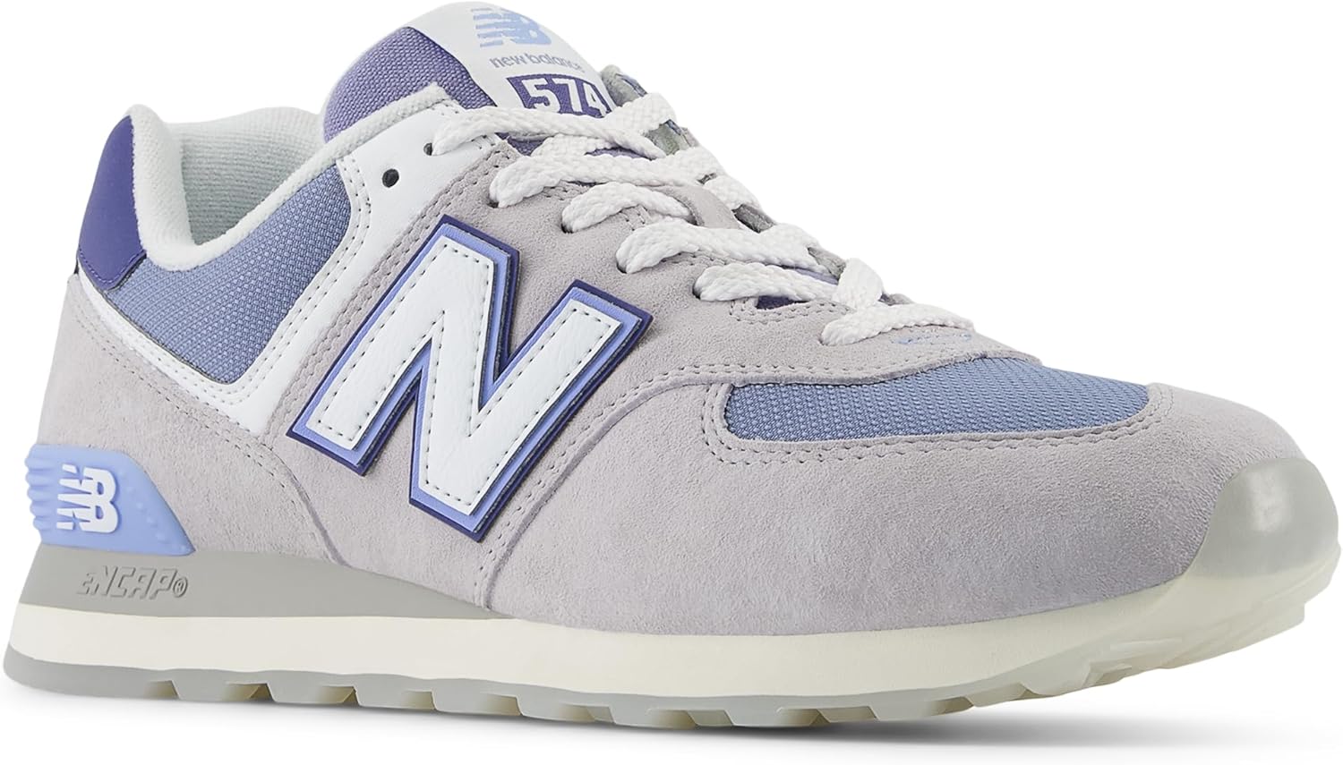 Кроссовки New Balance Unisex-Adult 574 V2 Unisex, белый/серый — фото 3