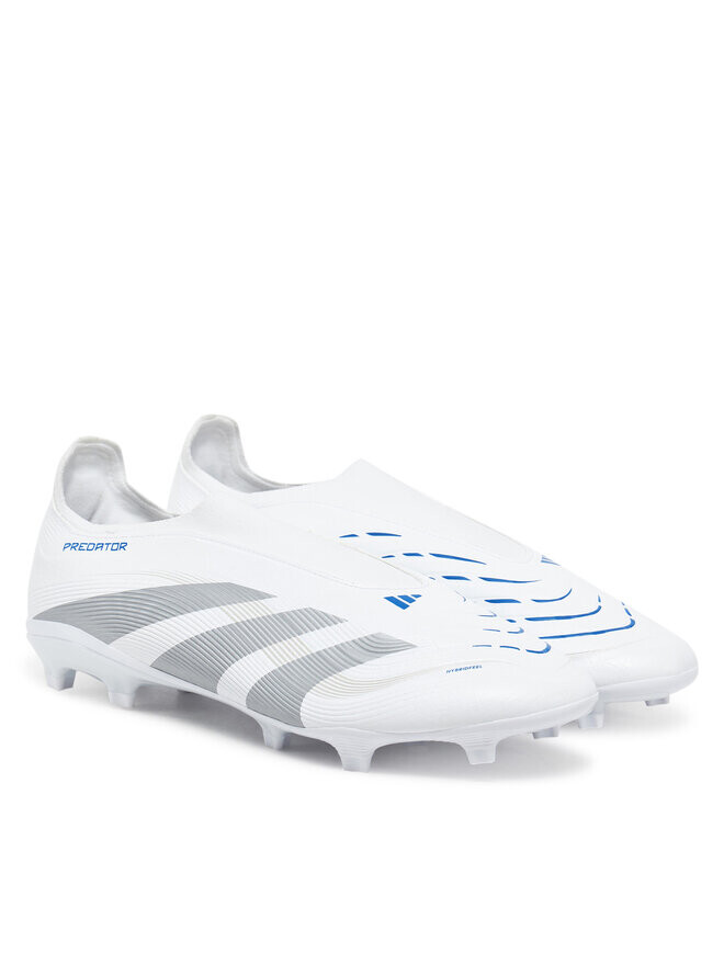 Футбольные бутсы adidas Predator League Laceless Firm/Multi-Ground ID3860, белый — фото 2