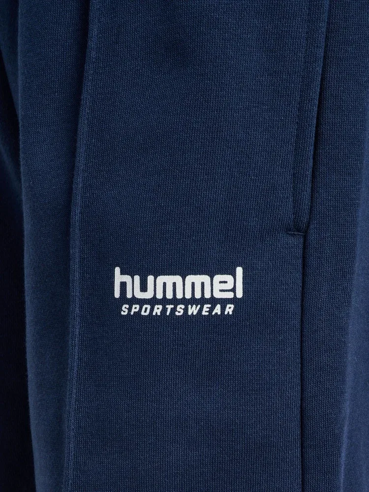 Спортивные штаны свободного кроя Hummel, синие — фото 3